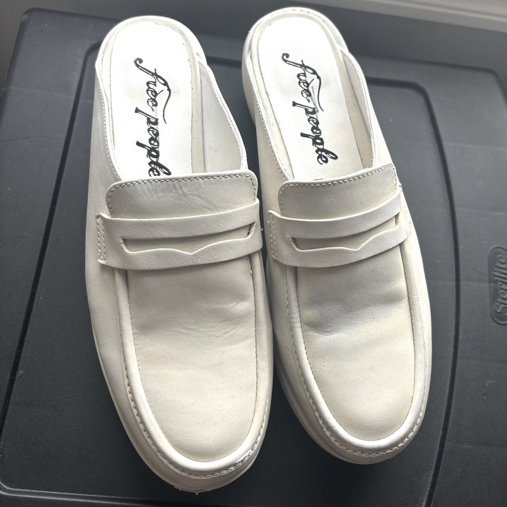 Free People Winston Platform Loafer Mules